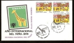 Stamps Spain -  Año Internacional del niño - XII Feria Nacional del Sello