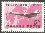 Stamps Hungary -  TU 144