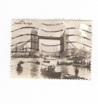 Stamps United Kingdom -  Tower Bridge