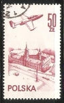 Stamps Poland -  Avion