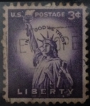 Stamps United States -  Estàtua de la libertad