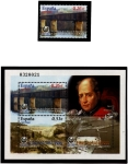 Stamps : Europe : Spain :  II Centenario de la Escuela de Ingenieros de Caminos, Canales y Puertos de Madrid