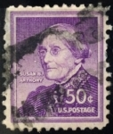 Stamps United States -  Susana B.Anthony