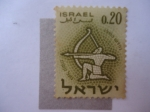 Stamps Israel -  Sagitario.