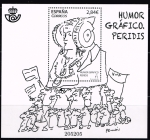 Stamps : Europe : Spain :  Edifil  4978 HB  Humor gráfico.  " Peridis "