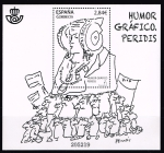 Stamps Spain -  Edifil  4978 HB  Humor gráfico.  