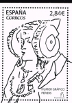 Stamps : Europe : Spain :  Edifil  4978   Humor gráfico.  " Peridis "