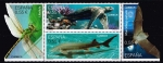 Stamps : Europe : Spain :  Edifil  4982 - 85  Fauna protegida. " Bloque de 4 sellos "