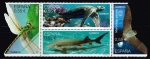 Stamps : Europe : Spain :  Edifil  4982 - 85  Fauna protegida. " Bloque de 4 sellos "