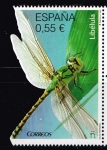 Stamps : Europe : Spain :  Edifil  4982  Fauna protegida. " Libélula "
