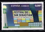 Stamps : Europe : Spain :  Edifil  4990  Cine Español.  " Festival de Cine de SAN SEBASTIAN "
