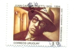 Stamps Uruguay -  JUAN CARLOS ONETTI