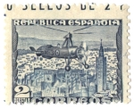 Stamps Spain -  Autogiro La Cierva