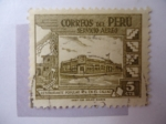 Stamps Peru -  Restaurante Popular Nº 4 en El Callo.
