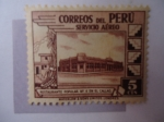 Stamps Peru -  Restaurante Popular Nº 4 en El Callo.
