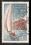 Stamps France -  Velero en Aix-les-Bains