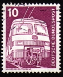 Stamps : Europe : Germany :  INT-NAHVERKHERS-TRIEBZUG