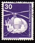 Stamps Germany -  INT-RETTUNGS-HUBSCHRAUBER
