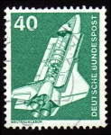Stamps : Europe : Germany :  INT-WELTRAUMLABOR