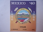 Stamps : America : Mexico :  Instituto de Geología - UNAM.