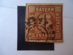 Stamps Germany -  Alemania Imperial. Cifras.