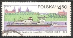 Sellos de Europa - Polonia -  Tug Aurochs and Plock, 1960