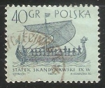 Stamps Poland -  Navios mercantes fenícios 