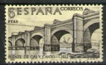 Sellos del Mundo : Europa : Espa�a : 1943-Puente de Cal y Canto