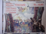 Stamps Venezuela -  Pedro Camejo (1790-1821) - El Negro Primero. Símbolo de Pueblo en el Panteón Nacional.