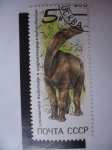 Sellos de Europa - Rusia -  CCCP - Fauna Prehistórica - 1990 de 5k.