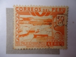 Stamps Peru -  Boca Toma de la Achirana, río Ica. (Scott/Perú_C53)
