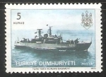 Stamps : Oceania : Tuvalu :  Barco