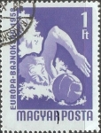 Stamps Hungary -  1261 - Campeonato europeo de waterpolo