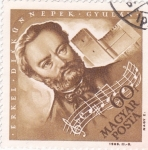 Stamps Hungary -  1549 - Ferenc Erkel, compositor, 70 anivº de su muerte