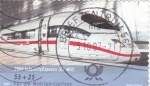Stamps Germany -  tren Intercity Express