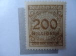 Stamps Germany -  Cifras - (Scott/Al;291)