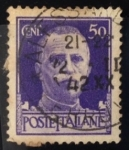 Stamps Italy -  Rey Víctor Manuel III