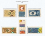Stamps Cuba -  1023 - 1028 Años internacionales de Calma Solar