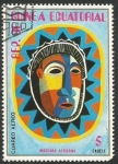 Stamps Equatorial Guinea -  Máscara africana