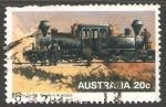 Stamps : Oceania : Australia :  Tren