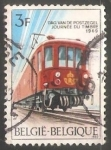 Stamps Belgium -  journee du timbre 1969