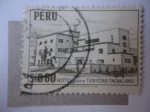 Stamps Peru -  Hotel , Tacna, 1945.