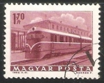 Stamps Hungary -  Tren