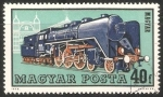 Stamps Hungary -  Hungarian locomotive