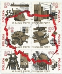 Stamps Poland -  IV Reunión del Partido Obrero Unificado de Polonia