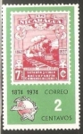 Stamps Nicaragua -  75 aniversario Comunicaciones