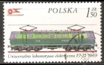 Stamps : Europe : Poland :  Locomotora eléctrica