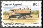 Stamps Saudi Arabia -  Locomotora (0-4-0)