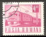 Stamps Romania -  Tren electrico
