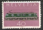 Sellos del Mundo : Europa : Suiza : General purpose electric locomotive type Re 6/6 (1972)
